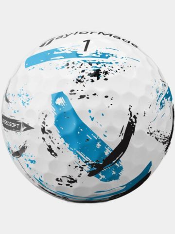 TaylorMade SpeedSoft Ink Golfball blau