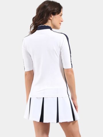 Chervo ATOLLI 3/4 Arm Polo weiß