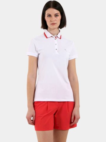 Chervo AQUAMARINE Halbarm Polo weiß