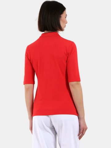 Chervo APPEAL1 Halbarm Polo rot