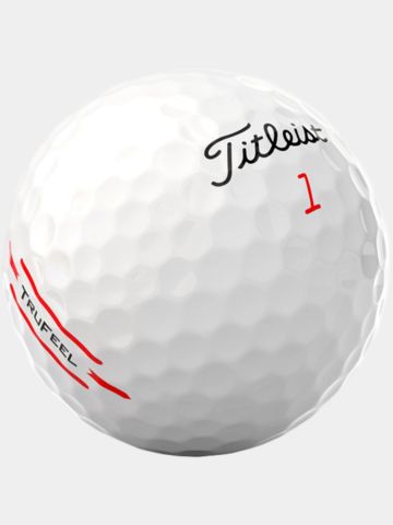 Titleist TruFeel 2024 Golfbälle weiß
