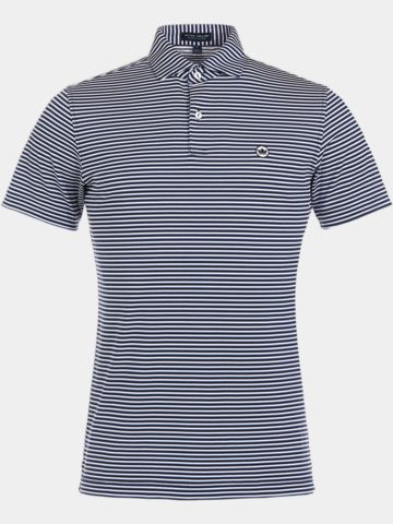 Peter Millar TEMPO PERFORMANCE MESH Halbarm Polo navy