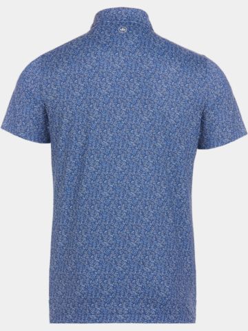 Peter Millar  FIELDS OF CARLSBAD PERFORMANCE Halbarm Polo blau