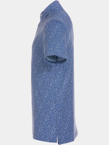 Peter Millar  FIELDS OF CARLSBAD PERFORMANCE Halbarm Polo blau