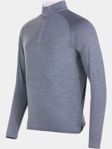 Peter Millar  STEALTH PERFORMANCE QUARTER-ZIP Stretch Midlayer grau