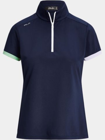 Polo Ralph Lauren TRI 1/4 ZIP Halbarm navy