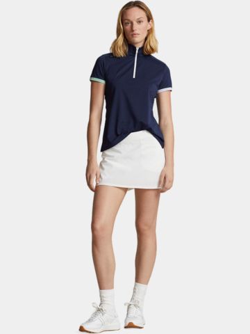 Polo Ralph Lauren TRI 1/4 ZIP Halbarm Polo navy