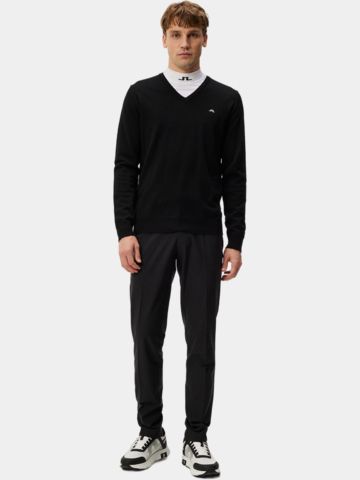 J.Lindeberg Lymann Knitted Sweater Pullover schwarz