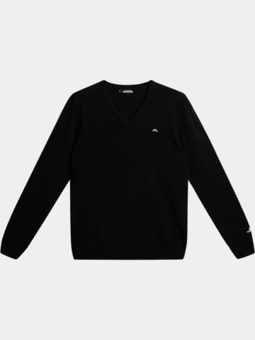 J.Lindeberg Lymann Knitted Sweater Pullover schwarz