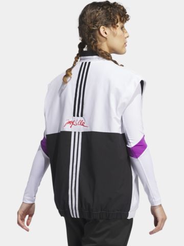 adidas JAY3LLE W JL3 VEST Stretch Weste weiß