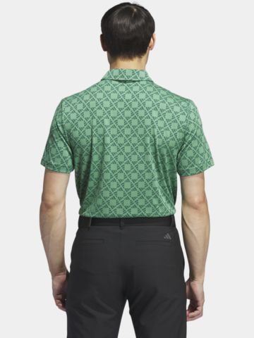 adidas  Ultimate365 Tour HEAT.RDY Jacquard Halbarm Polo grün