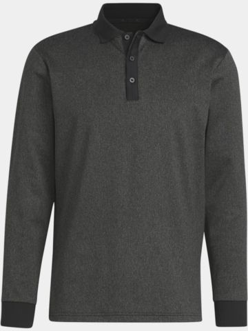 adidas Men's Essentials Langarm Polo schwarz