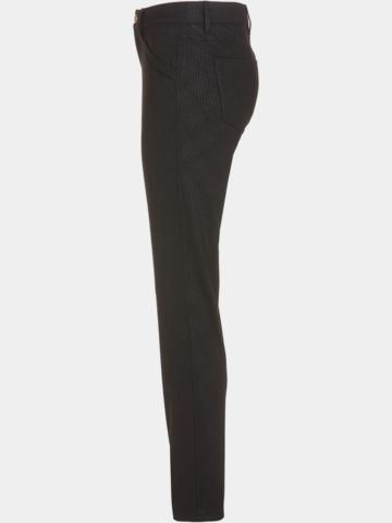 Alberto  JANA - Black Jersey Print Hose schwarz