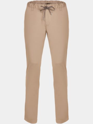 Alberto JUMP-G - Light Cotton Jogpant Hose beige