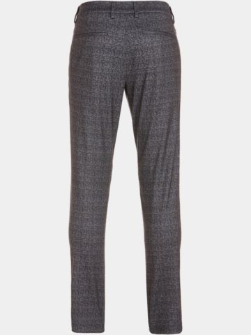 Alberto ROOKIE-7 - Jersey Check Chino Hose blau