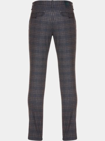 Alberto FRED - Jersey Check Chino Hose kariert
