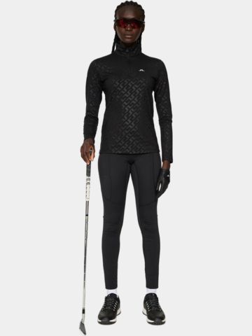 J.Lindeberg Lauryn Deboss Stretch Midlayer schwarz