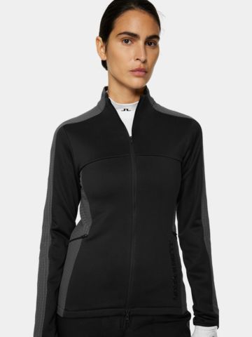 J.Lindeberg Nina Hybrid Thermo Jacke schwarz