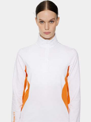 J.Lindeberg Cookies Stretch Midlayer weiß
