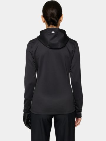 J.Lindeberg  W Aerial Zip Hood Stretch Jacke schwarz