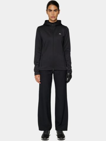 J.Lindeberg  W Aerial Zip Hood Stretch Jacke schwarz