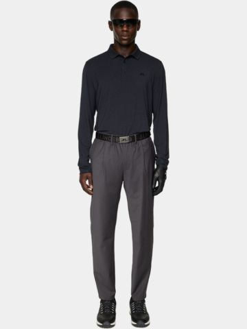 J.Lindeberg  Florian Langarm Polo schwarz