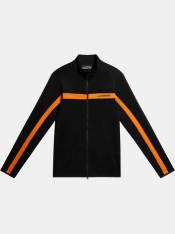 J.Lindeberg Jarvis Mid Layer Stretch Jacke schwarz