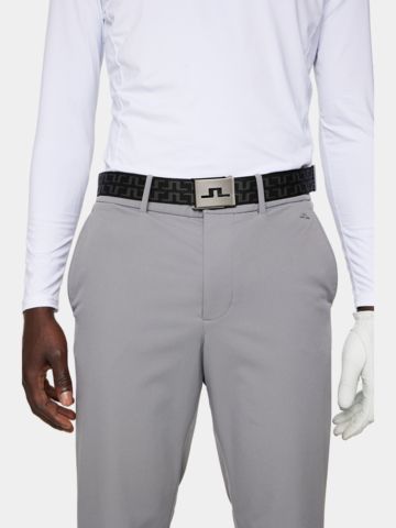 J.Lindeberg Axil Fleece Twill Pant Thermo Hose dunkelgrau