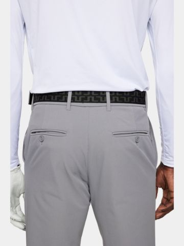 J.Lindeberg Axil Fleece Twill Pant Thermo Hose dunkelgrau