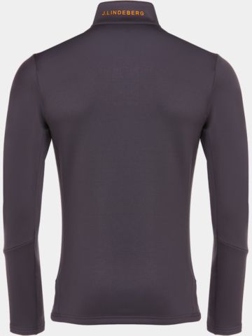 J.Lindeberg Aerial Quarter Zip Stretch Midlayer anthrazit
