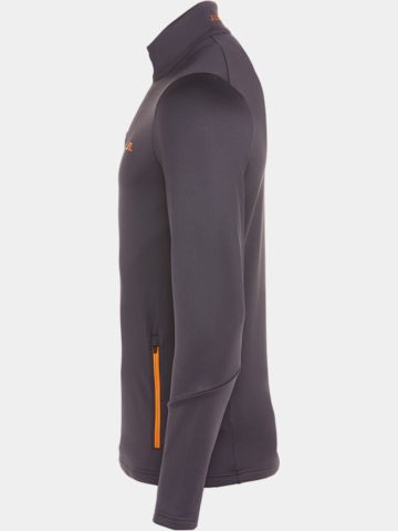 J.Lindeberg  Aerial Quarter Zip Stretch Midlayer anthrazit