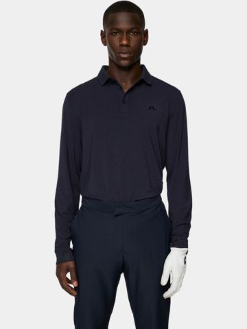 J.Lindeberg Florian Langarm Polo navy