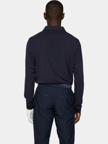 J.Lindeberg Florian Langarm Polo navy