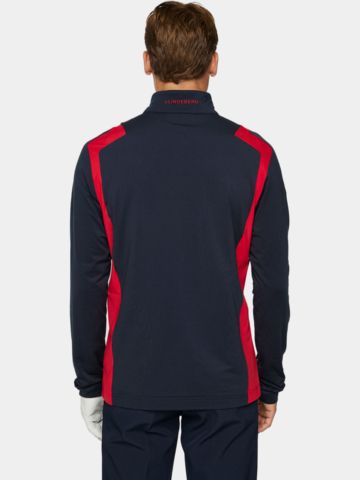 J.Lindeberg Lukas Quarter Zip Stretch Midlayer schwarz