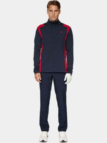 J.Lindeberg Lukas Quarter Zip Stretch Midlayer schwarz