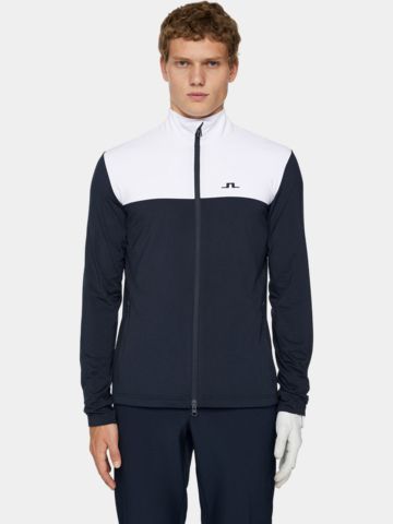 J.Lindeberg Banks Mid Layer Stretch Jacke navy