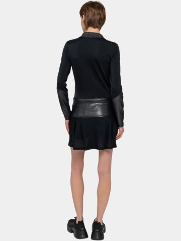 Sportalm Langarm Polo schwarz