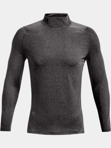 Under Armour CG Fitted Mock Unterzieher grau melange