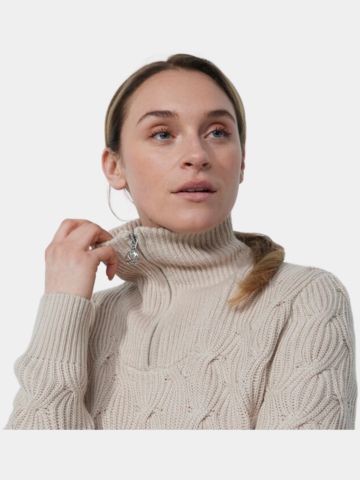 Daily Sports  ERMONT svetr s podšívkou Windstopp Knit písek