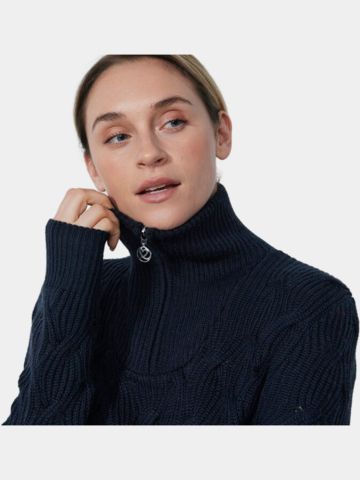 Daily Sports ERMONT Pullover Lining Windstopp Strick navy