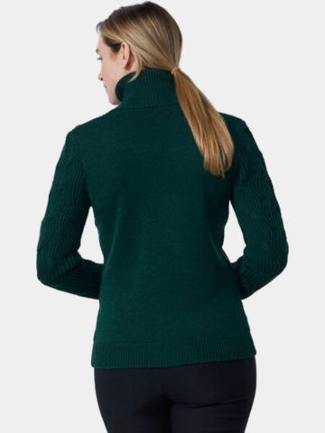 Daily Sports ERMONT Pullover Lining Windstopp Knit dark green