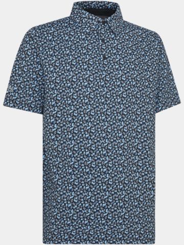 Callaway Polaroid Confetti Halbarm Polo schwarz