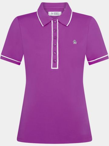 Penguin Performance Veronika half-sleeved polo fuchsia