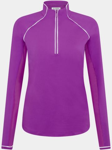 Penguin Veronica Sun Protection Stretch Midlayer fuchsia