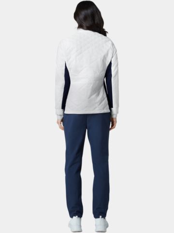 Penguin Insulated Woven Full-Zip Stretch Jacke weiß