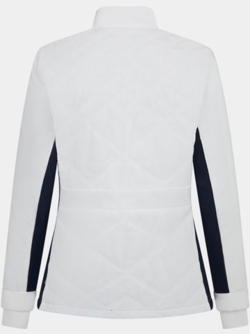 Penguin Insulated Woven Full-Zip Stretch Jacke weiß