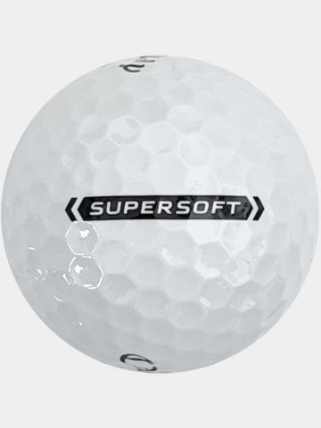 Callaway Supersoft Golfbälle mit Golf House Logo weiß