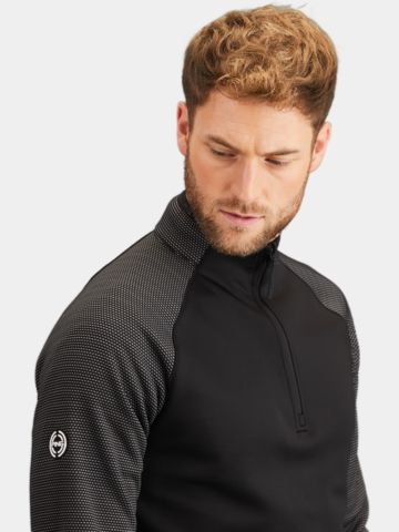 Ping  Astle Stretch Midlayer schwarz