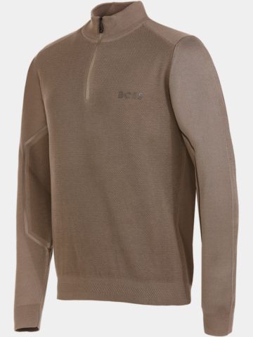BOSS  Zhine Troyer Strick camel