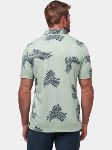 TravisMathew LUSH FOREST Halbarm Polo oliv